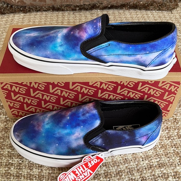 Vans Classic Slip-On Galaxy Black/True White WMNS - Picture 5 of 16